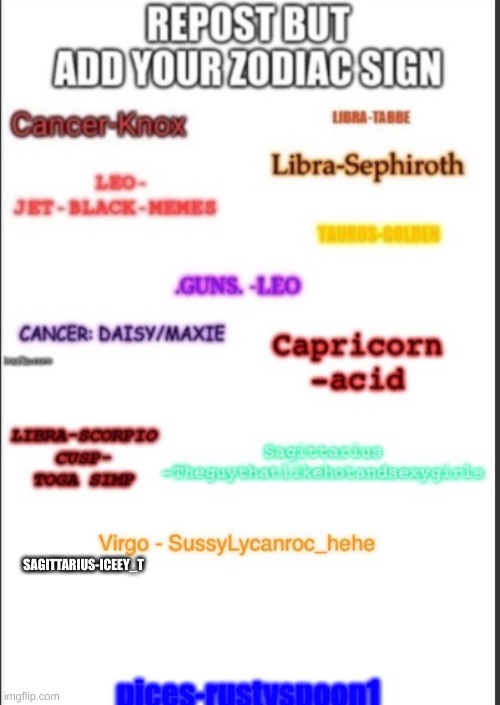 SAGITTARIUS-ICEEY_T | made w/ Imgflip meme maker