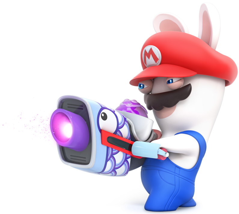 Rabbid Mario 3 Blank Meme Template