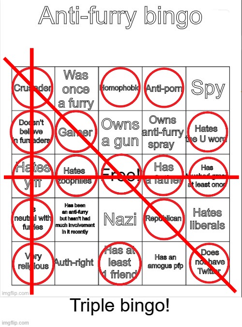 I wonder if anyone is capable of getting blackout |  Triple bingo! | image tagged in anti-furry bingo,memes,anti furry,bingo,i wonder | made w/ Imgflip meme maker