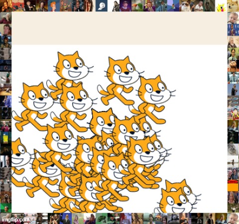 it's a cat army | image tagged in cat army | made w/ Imgflip meme maker