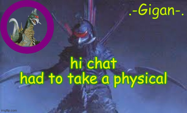 uihfvc | hi chat
had to take a physical | made w/ Imgflip meme maker