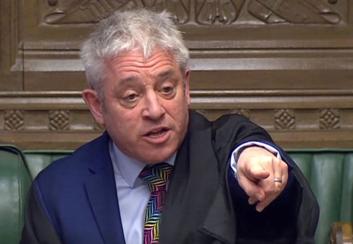 John Bercow Blank Meme Template