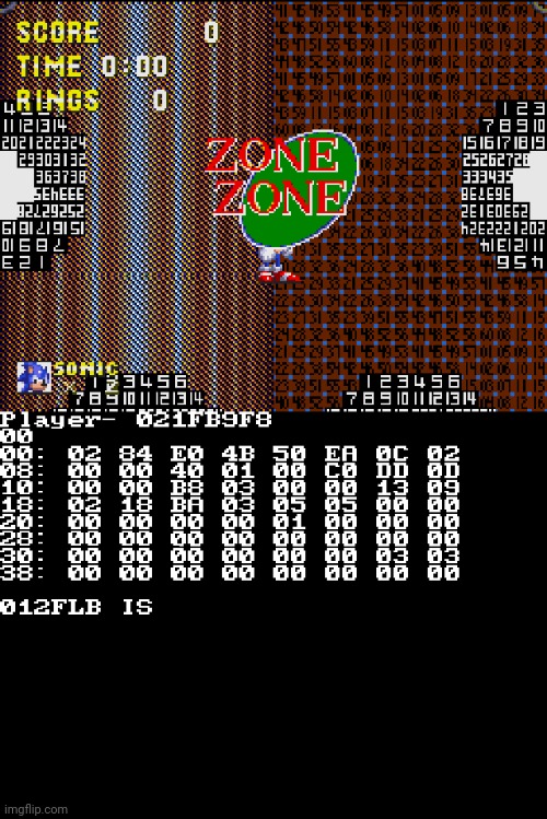 Zone Zone trippy glitch! | image tagged in zone zone | made w/ Imgflip meme maker