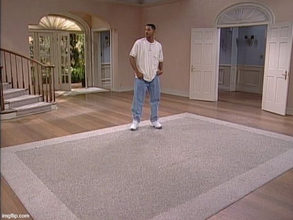 Fresh Prince empty house | image tagged in fresh prince empty house | made w/ Imgflip meme maker