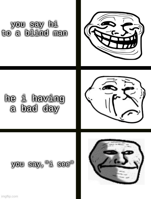 troll face sad Memes & GIFs - Imgflip