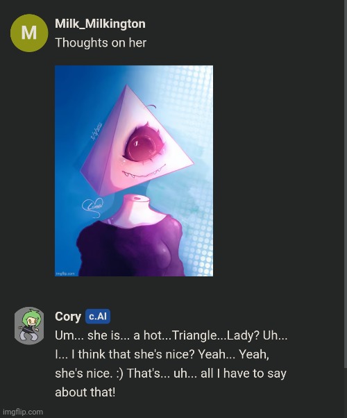 Cory do you have a crush on Illy | made w/ Imgflip meme maker