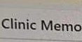 Clinic memo Blank Meme Template