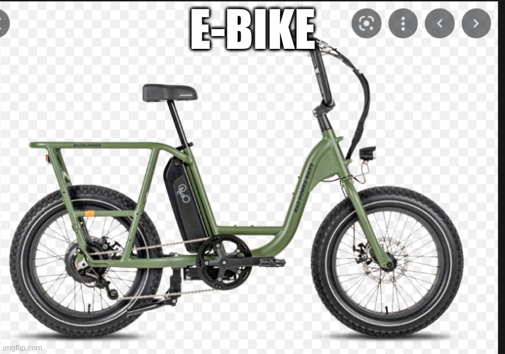 E-bike | E-BIKE | image tagged in e-bike | made w/ Imgflip meme maker