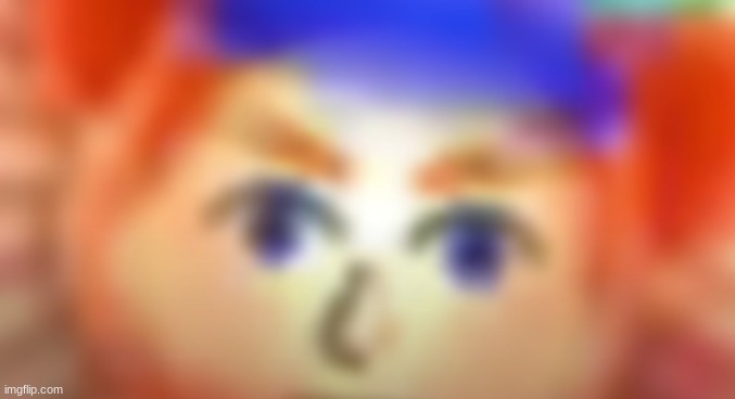 BANDANA WABBLE MII | image tagged in hey gguys its jk,i stole his computer lmao | made w/ Imgflip meme maker