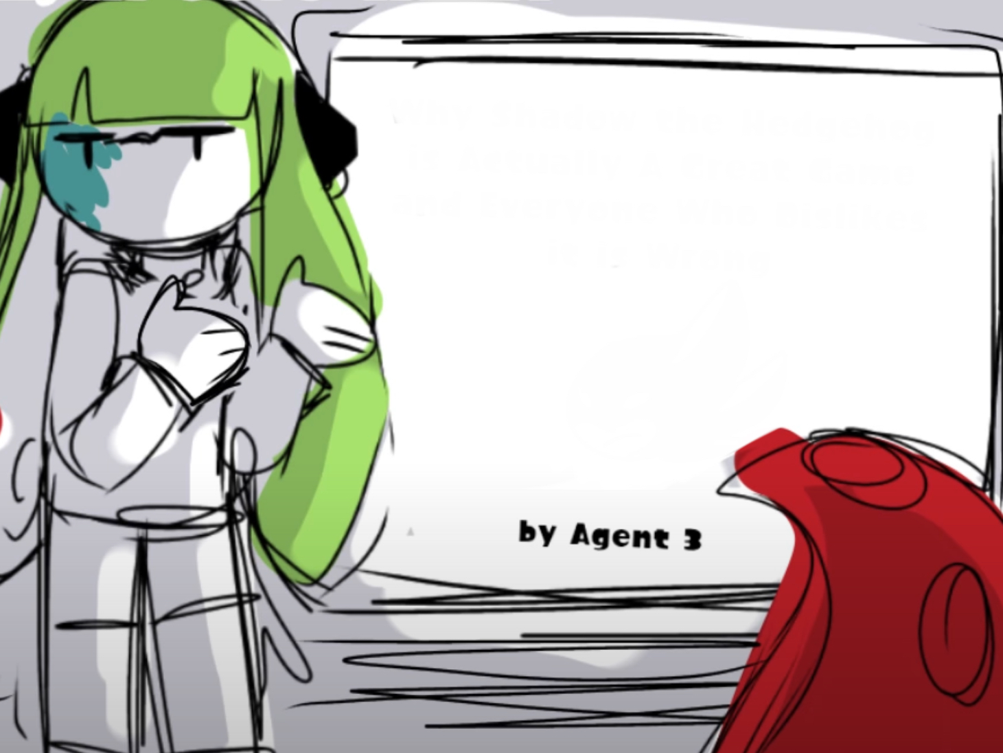 Agent 3 gives a presentation Blank Meme Template