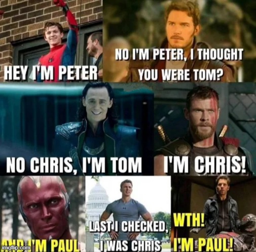 Names | image tagged in superheroes | made w/ Imgflip meme maker