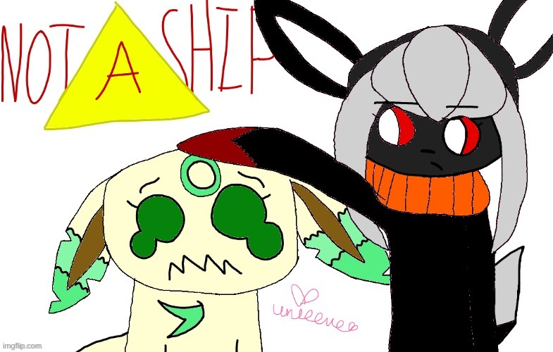 This is so cute. <3 | image tagged in redceon and leafe by unicorn_eevee | made w/ Imgflip meme maker