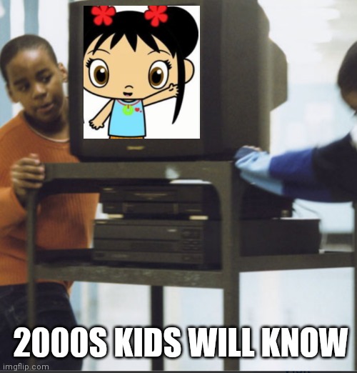 We know what a CRT is | 2000S KIDS WILL KNOW | image tagged in box tv aka crt's,funny memes | made w/ Imgflip meme maker