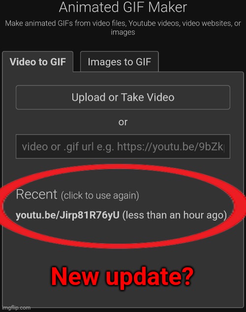 New update? | New update? | image tagged in imgflip | made w/ Imgflip meme maker