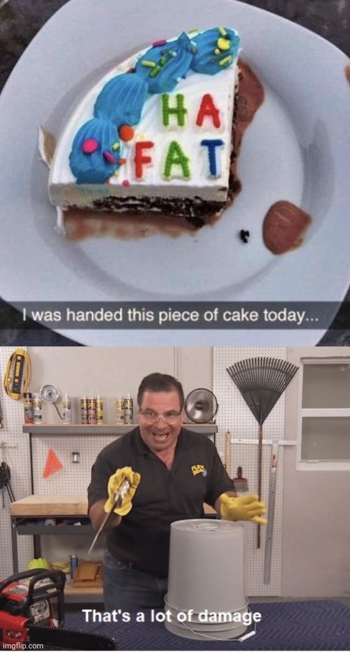 Cake | image tagged in thats a lot of damage,reposts,repost,memes,cake,cakes | made w/ Imgflip meme maker