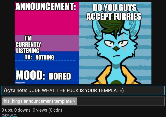 Is the guy that tck thought is just an average msmg temp | made w/ Imgflip meme maker