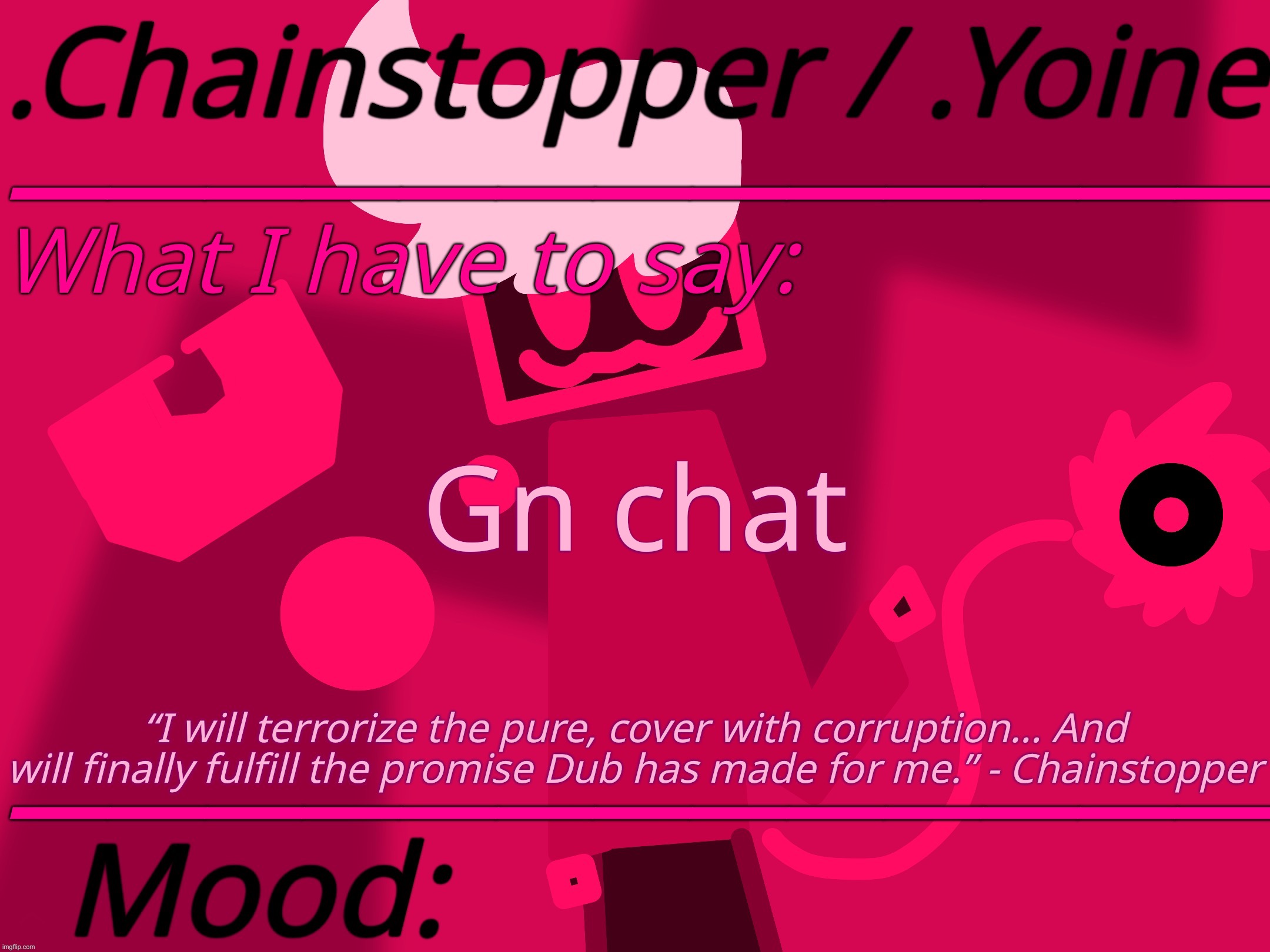 - | Gn chat | made w/ Imgflip meme maker