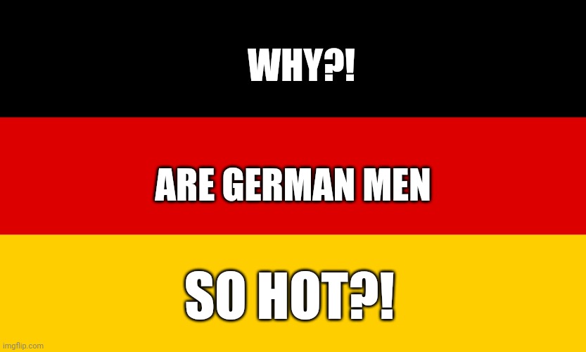 *bi panic* | WHY?! ARE GERMAN MEN; SO HOT?! | image tagged in germany | made w/ Imgflip meme maker