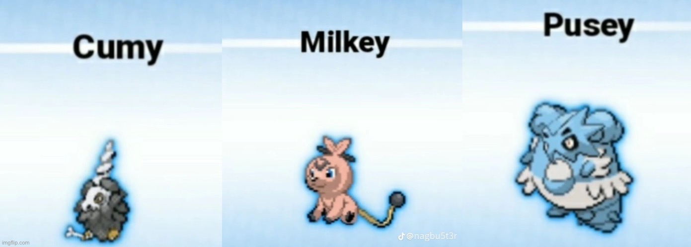 Choose your starter | made w/ Imgflip meme maker