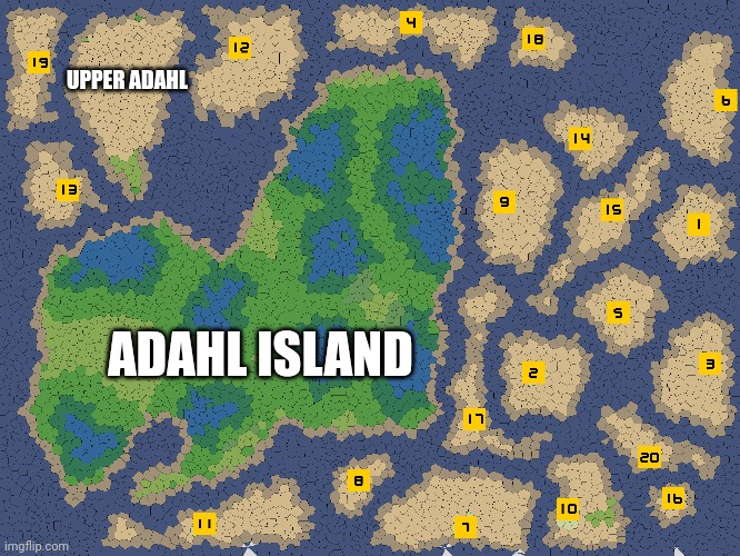 Would any of you guys like to buy a island? | UPPER ADAHL; ADAHL ISLAND | made w/ Imgflip meme maker