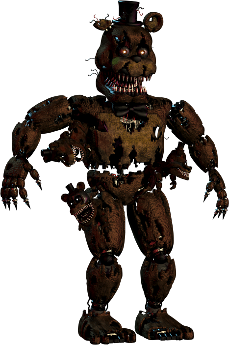 Nightmare Freddy Blank Meme Template