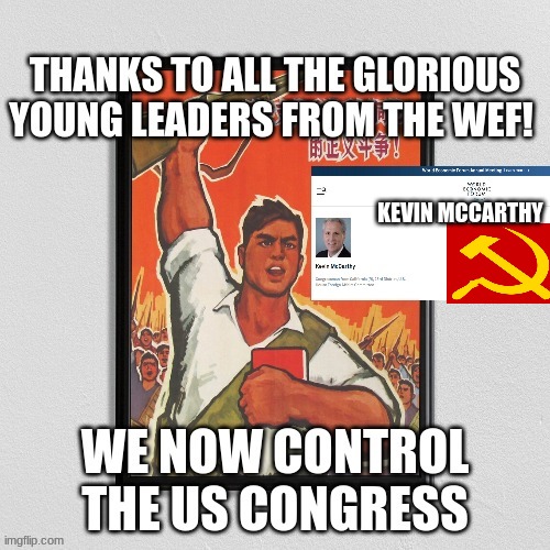 Political circus | KEVIN MCCARTHY | image tagged in crush the commies | made w/ Imgflip meme maker