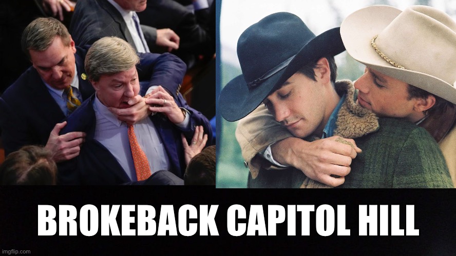 Brokeback Capitol Hill | BROKEBACK CAPITOL HILL | image tagged in memes,brokeback mountain,congress,gay,capitol hill,politics | made w/ Imgflip meme maker