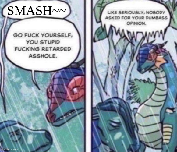 yea im talking to you onlyrandomdoggo | SMASH~~ | image tagged in anger | made w/ Imgflip meme maker