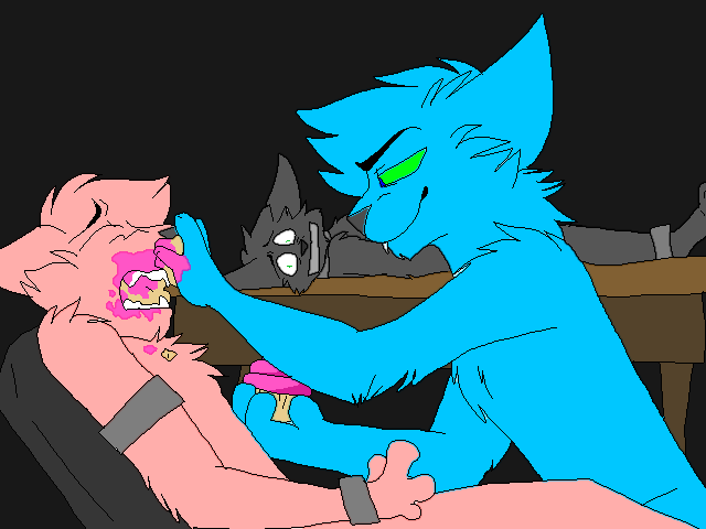 Retro force feeding Blank Meme Template
