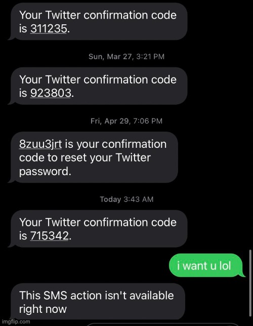 bro was tryna rizz up a confirmation code bot | made w/ Imgflip meme maker