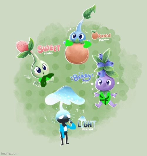 Pikmin × Animal Crossing | image tagged in pikmin concept,animal crossing,pikmin,nintendo,nintendo ds | made w/ Imgflip meme maker