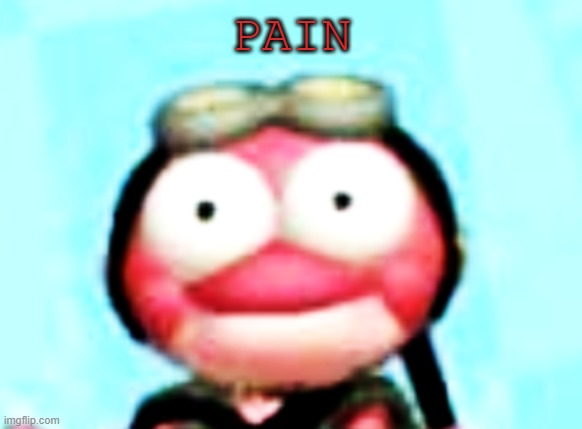 Pain :D | PAIN | image tagged in sprig,amphibia,pain,death,your mom,oh wow are you actually reading these tags | made w/ Imgflip meme maker