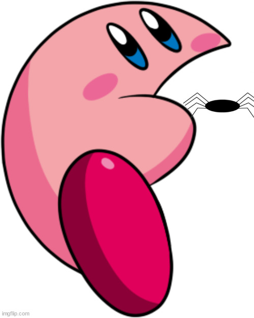Kirby Eating | image tagged in kirby eating | made w/ Imgflip meme maker