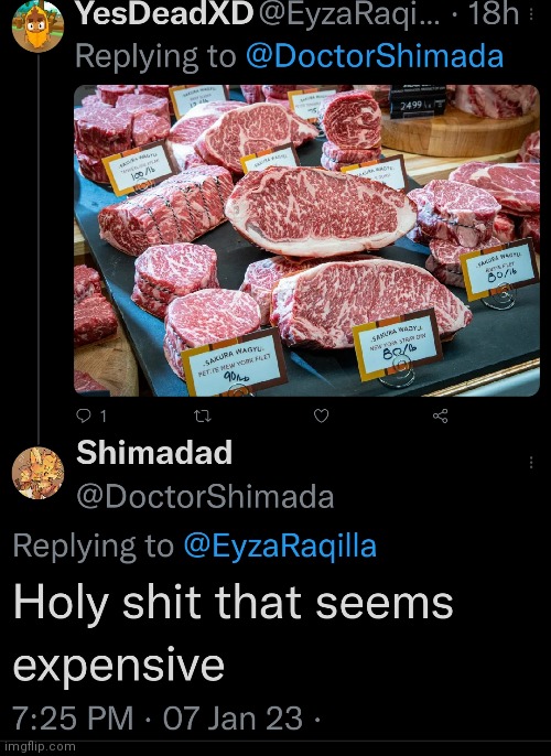 The guy responded to my tweet | made w/ Imgflip meme maker