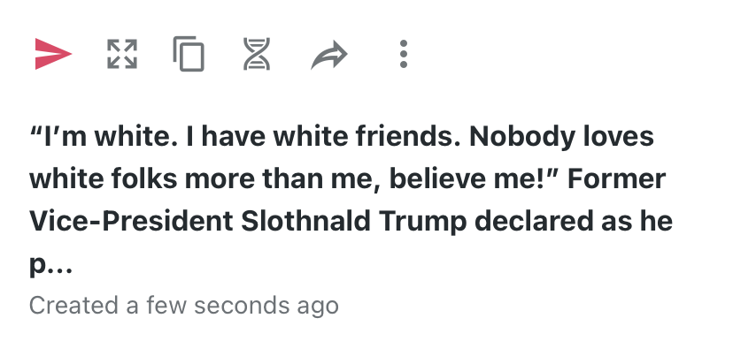 “I’m white. I have white friends. Nobody loves white folks more Blank Meme Template