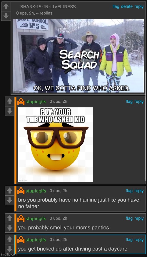 Pov: discord child | made w/ Imgflip meme maker