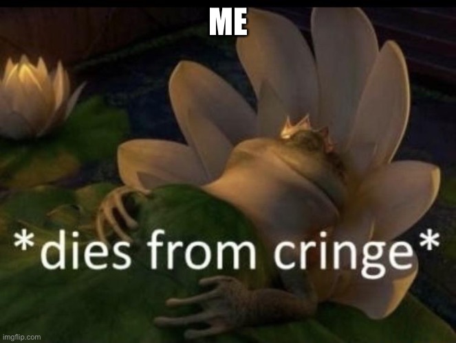 Dies from cringe | ME | image tagged in dies from cringe | made w/ Imgflip meme maker