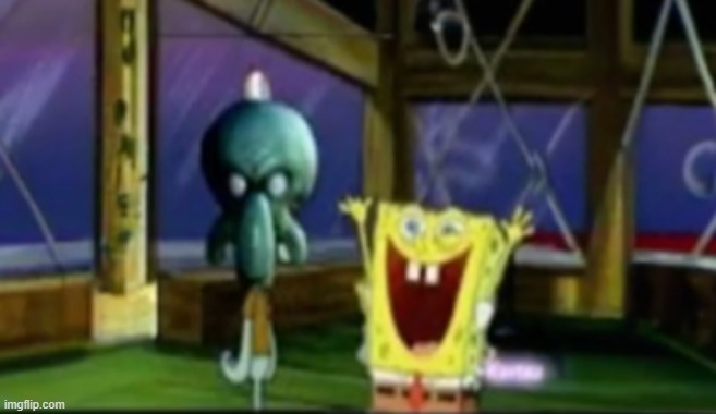 Squid and spong | image tagged in squid and spong | made w/ Imgflip meme maker