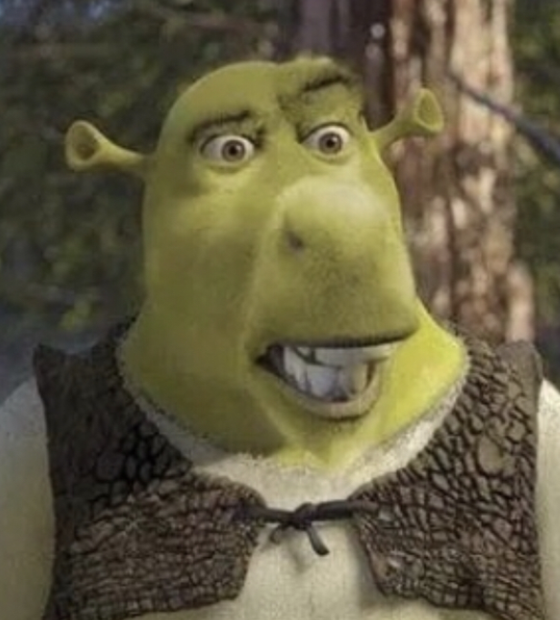 Shrek face Blank Template - Imgflip