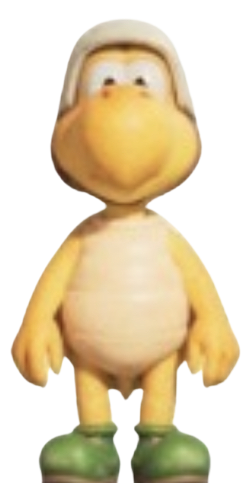 High Quality Koopa-Troopa Model (TSMBM) Blank Meme Template