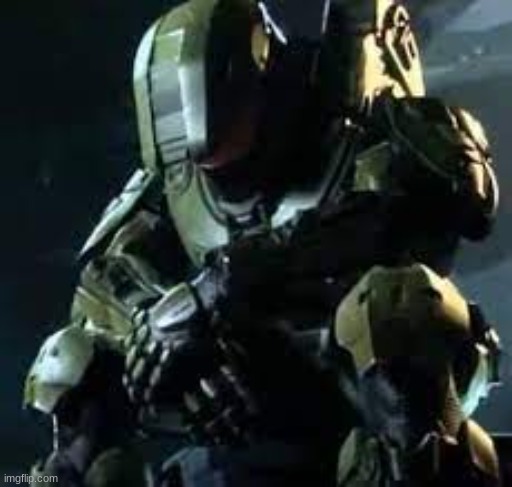 Master Chief sad | image tagged in master chief sad | made w/ Imgflip meme maker