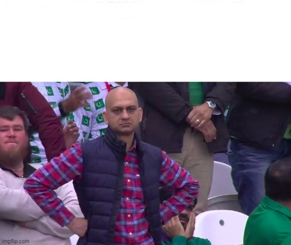 disappointed bald guy blank space Blank Meme Template