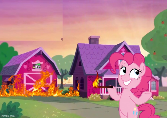 High Quality Disaster pony Blank Meme Template