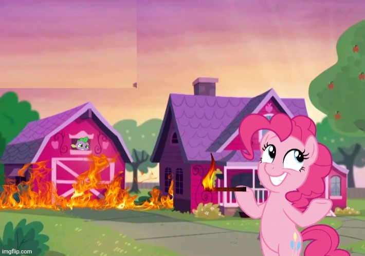 Disaster pony template | image tagged in disaster pony | made w/ Imgflip meme maker