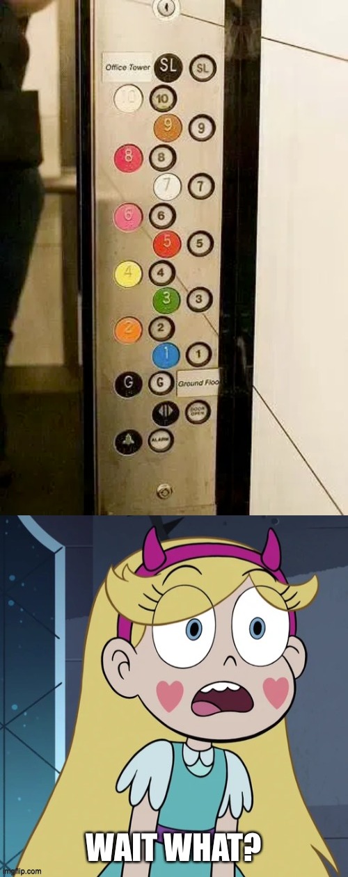 image tagged in star butterfly wait what,star vs the forces of evil,elevator,memes,you had one job,failure | made w/ Imgflip meme maker