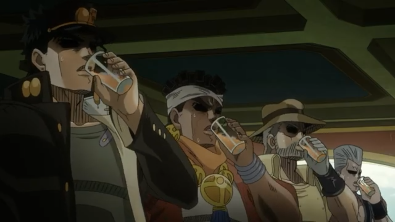 High Quality Manly men drinking. Blank Meme Template