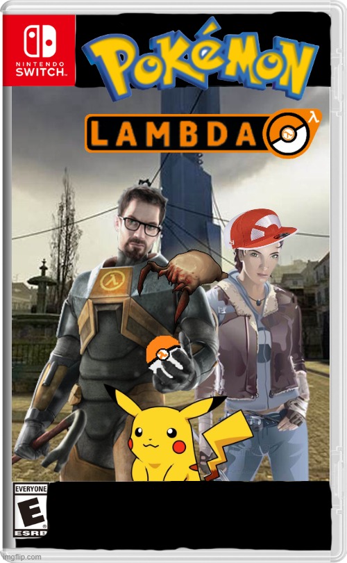 I honestly want this more than Half-Life 3. | image tagged in nintendo switch cartridge case,gaming,half life,pokemon | made w/ Imgflip meme maker