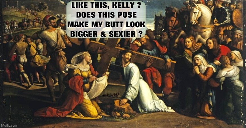 image tagged in jesus,jesus christ,poses,big butts,sexy,photography | made w/ Imgflip meme maker
