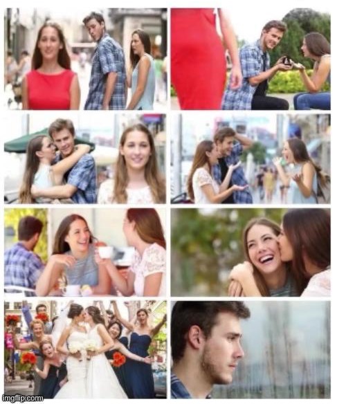 I love how stock images tell a story | made w/ Imgflip meme maker