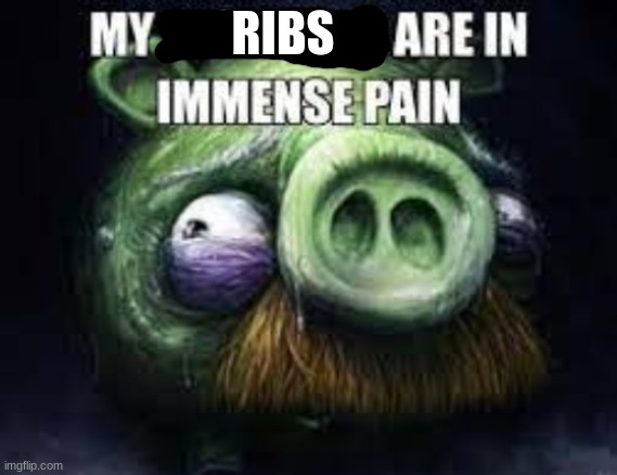 Should I do something about it? | RIBS | made w/ Imgflip meme maker